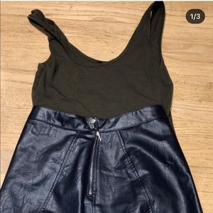 military green bodysuit